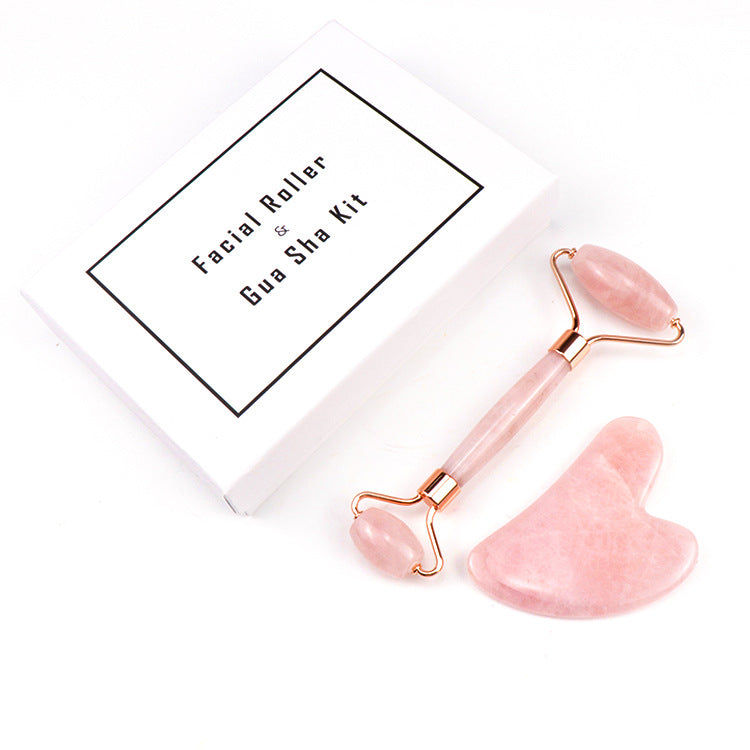 Gua Sha Crystal Stone Massager Roller in Various Colours & Sets