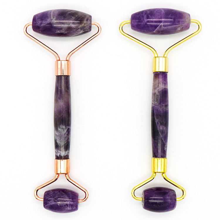 Gua Sha Crystal Stone Massager Roller in Various Colours & Sets