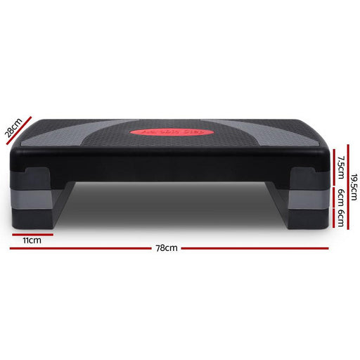 Bostin Life 3 Level Aerobic Step Bench Sports & Outdoors > Gym Fitness