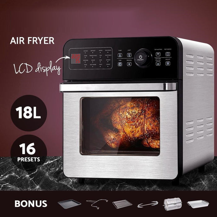 Air Fryer 18L Fryers Oil Free Oven Air fryer Kitchen Cooker Accessories