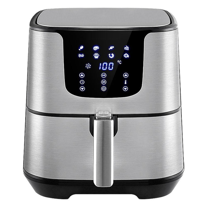 Air Fryer 7L LCD Fryers Oil Free Oven Air fryer Kitchen Healthy Cooker in Stainless Steel