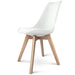 Bostin Life Artiss Set Of 2 Padded Dining Chair - White Dropshipzone