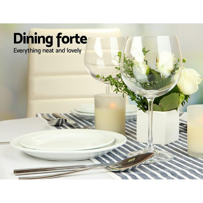 Bostin Life Artiss Round Dining Table 4 Seater 90Cm White Replica Eames Dsw Cafe Kitchen Retro