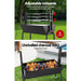 Bostin Life Grillz Electric Rotisserie Bbq Charcoal Smoker Grill Spit Roaster Outdoor Burner