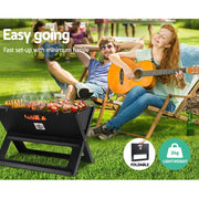 Bostin Life Grillz Notebook Portable Charcoal Bbq Grill Dropshipzone