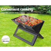 Bostin Life Grillz Notebook Portable Charcoal Bbq Grill Dropshipzone
