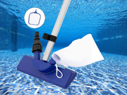 Bostin Life Swimming Pool Cleaner Set Vacuum Maintenance Kit/floater/thermometer Dropshipzone