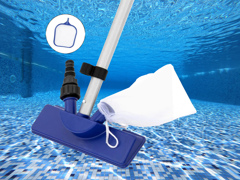 Bostin Life Pool Cleaner Cleaners Swimming Pools Cleaning Kit With Flowclear Vacuums Dropshipzone