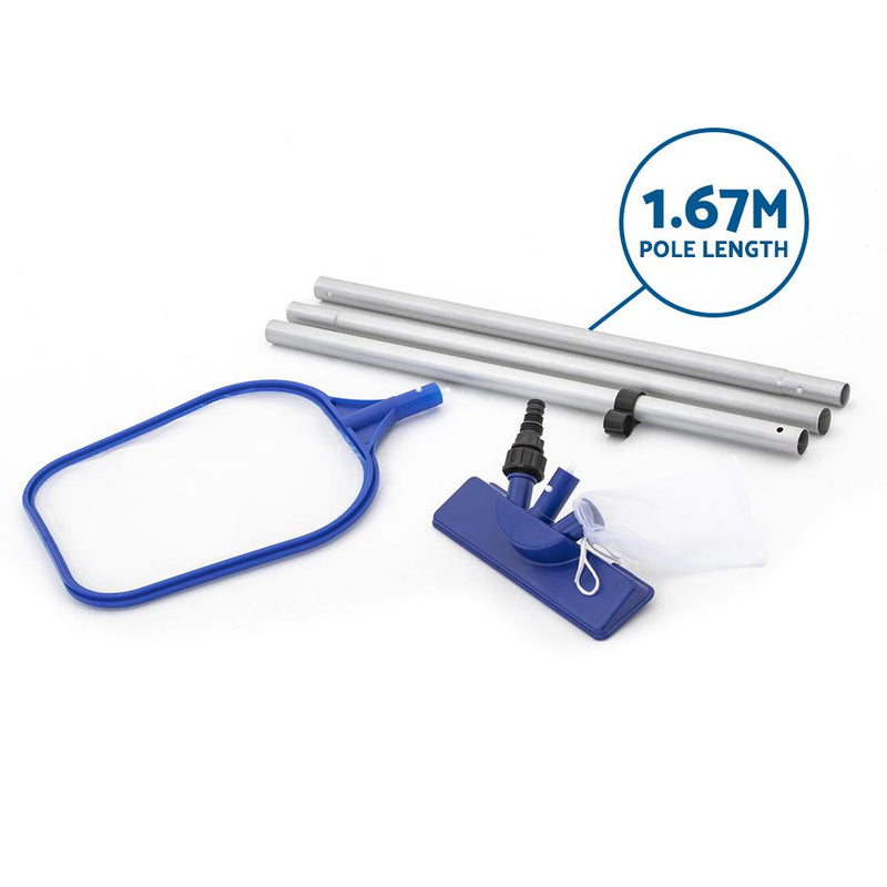 Bostin Life Pool Cleaner Cleaners Swimming Pools Cleaning Kit With Flowclear Vacuums Dropshipzone