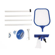 Bostin Life Swimming Pool Cleaner Set Vacuum Maintenance Kit/floater/thermometer Dropshipzone