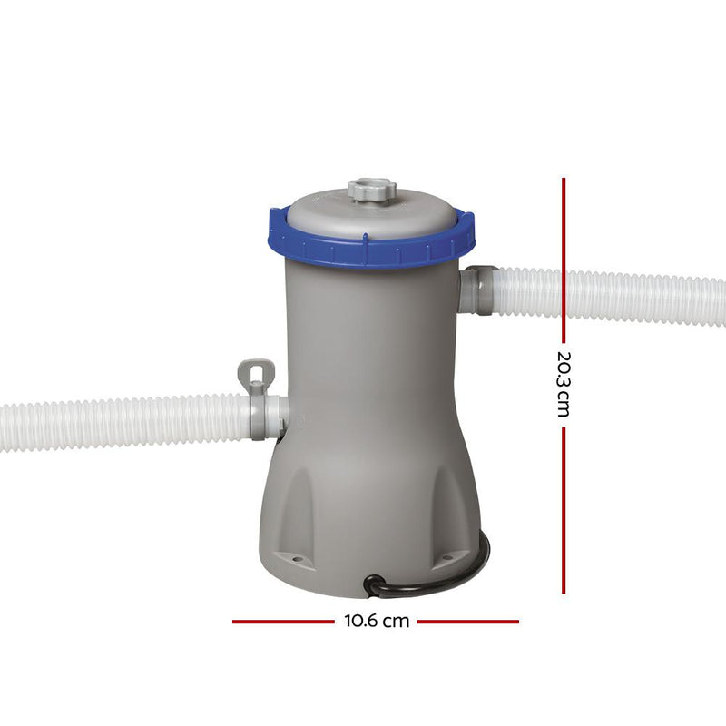 Bostin Life Swimming Filter Pump Pool Cleaner 3028L/h Dropshipzone