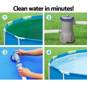 Bostin Life Swimming Filter Pump Pool Cleaner 3028L/h Dropshipzone