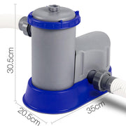 Bostin Life 1500 Gph Filter Pump Swimming Pool Cleaner Dropshipzone