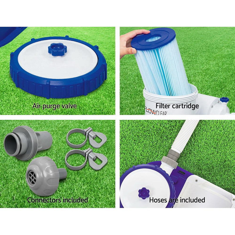 Bostin Life 2500 Gph Filter Pump Swimming Pool Cleaner Dropshipzone