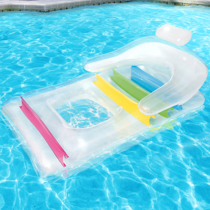 Inflatable Swimming Pool Float Lounge Bed