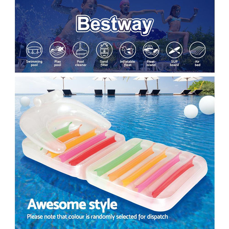 Bostin Life Floating Inflatable Float Floats Floaty Pool Bed Seat Toy Play Lounger Dropshipzone