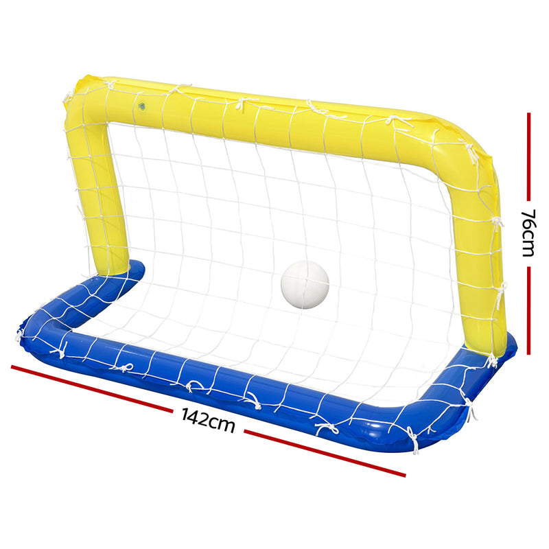 Inflatable Floating Swimming Pool Water Polo Game Set