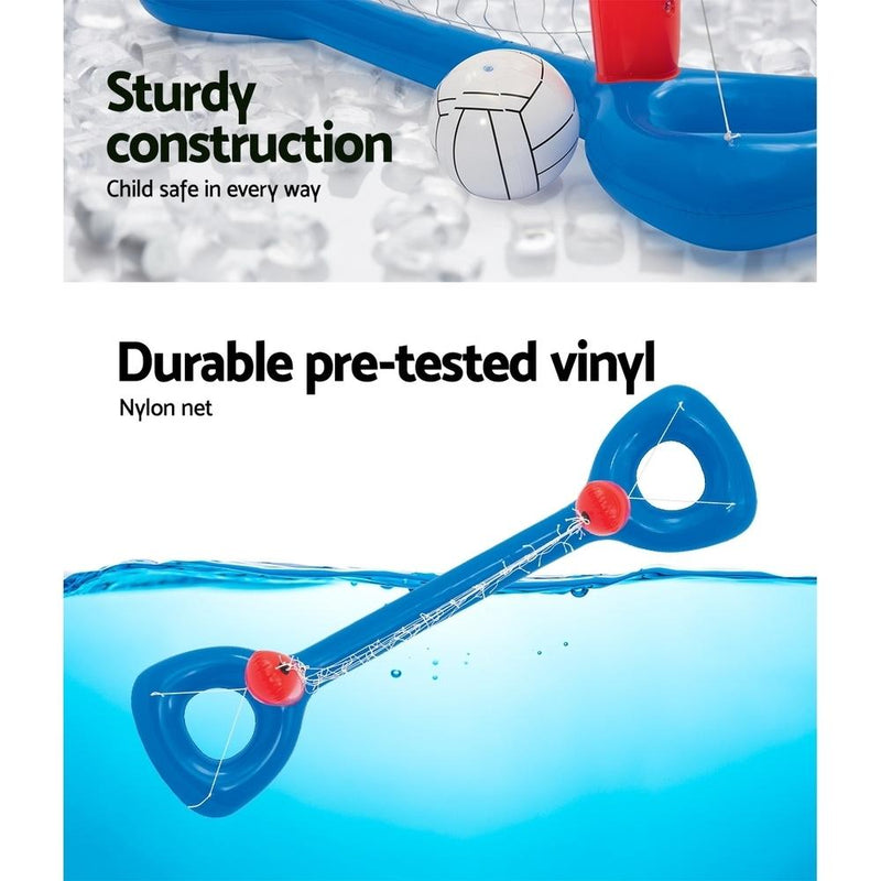 Bostin Life Bestway Inflatable Pool Volleyball Set & Ball Floating Swimming Game Toy Dropshipzone
