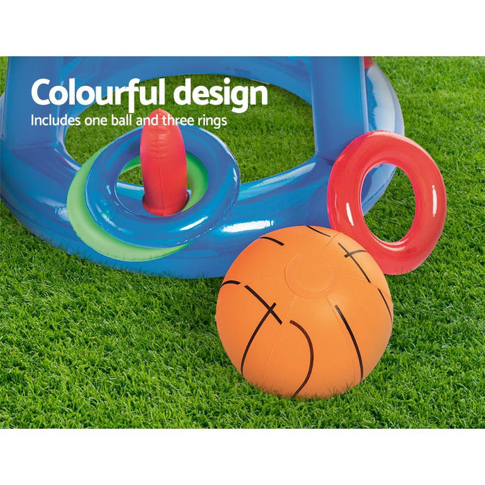 Bostin Life Bestway Game Float Kool Pool Dunk Inflatable Basketball Hoop Set Toy Dropshipzone
