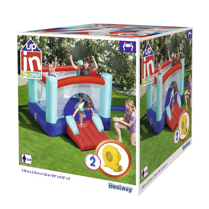 Inflatable Kids Jumping Bouncer Spring N’ Slide Play Park Set