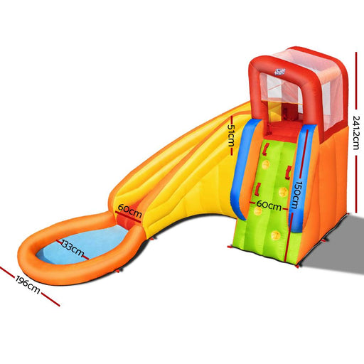 Bostin Life Bestway Inflatable Water Slide Park Jumping Castle Splash Toy Pool Playground