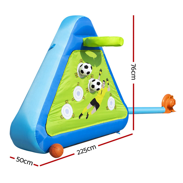 Kids Inflatable Soccer Basketball Outdoor Sport Play Board