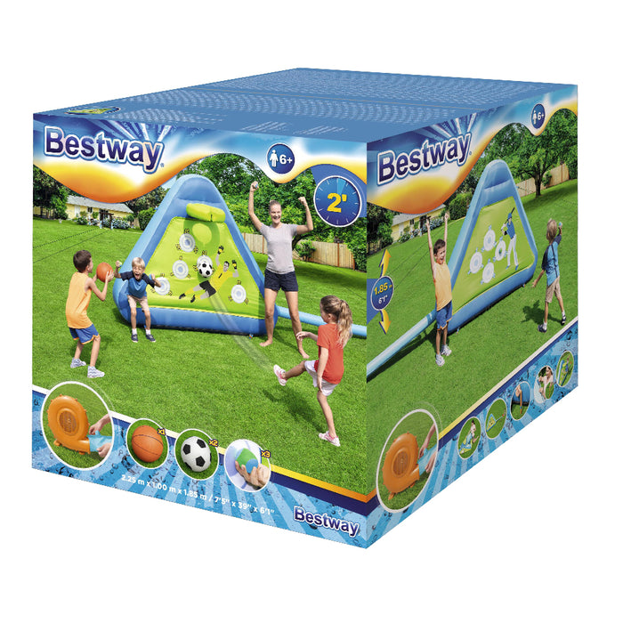 Kids Inflatable Soccer Basketball Outdoor Sport Play Board