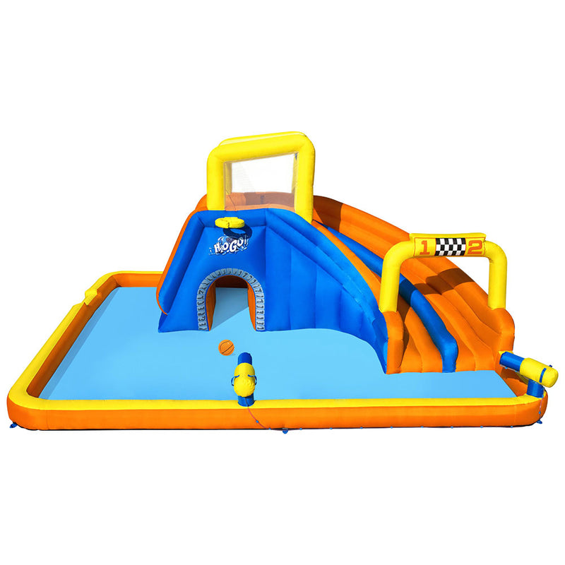 Inflatable Kids Splash Course Water Slide Jumping Castle Pool Playground
