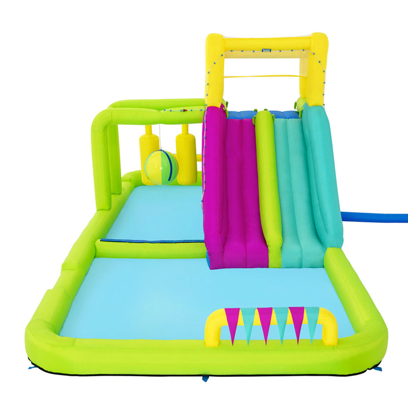 Inflatable Kids Castle Playground H2OGO Water Splash Course Pool