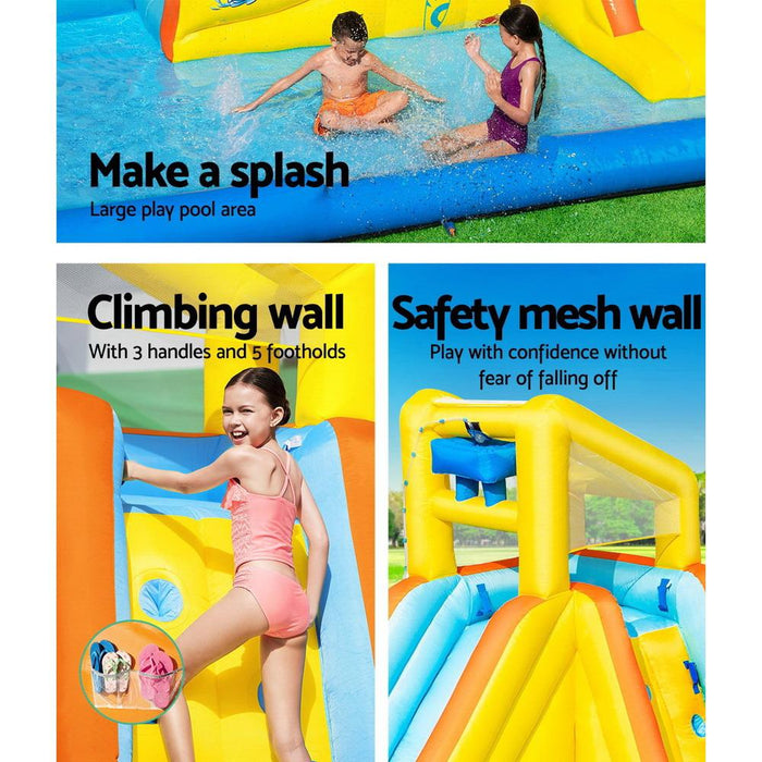 Bostin Life Bestway Inflatable Water Slide Mountain Park Jumping Castle Bouncer Toy Dropshipzone