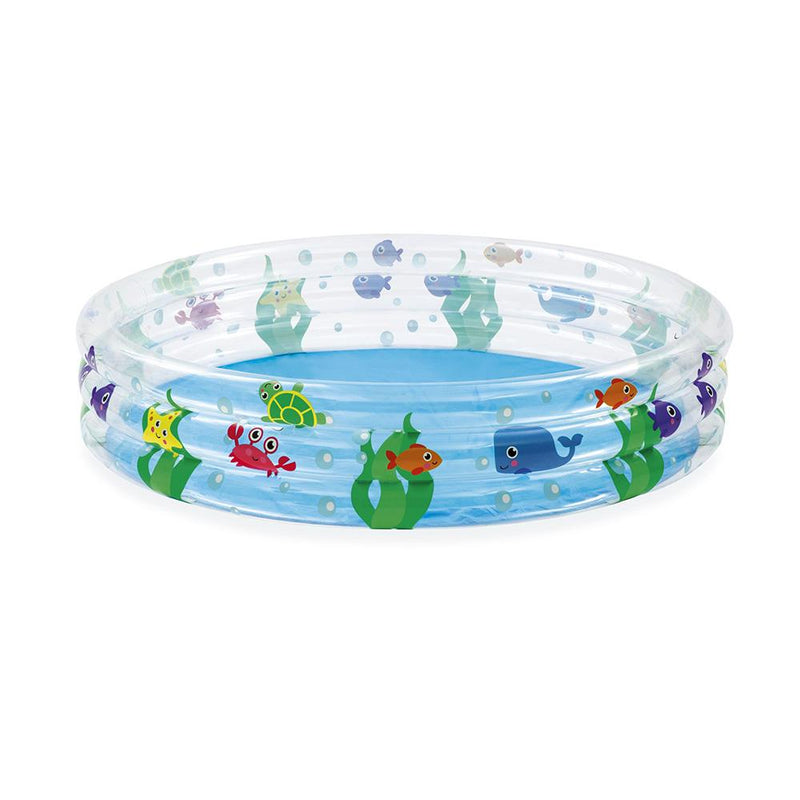Bostin Life Bestway Swimming Pool Above Ground Play Kids Pools Inflatable Round Family Dropshipzone