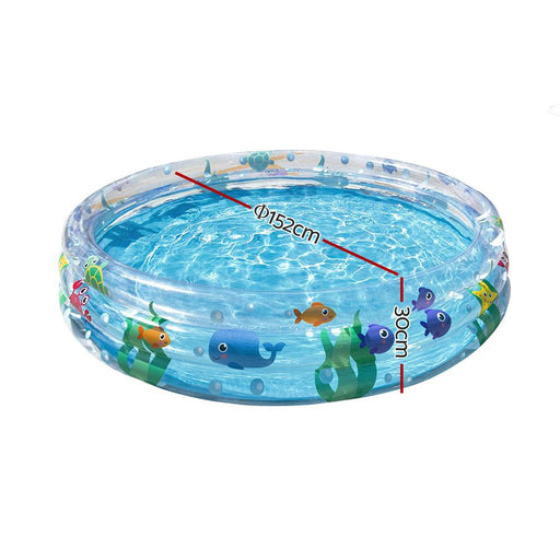 Bostin Life Bestway Swimming Pool Above Ground Play Kids Pools Inflatable Round Family Dropshipzone