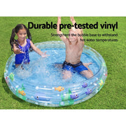 Bostin Life Bestway Swimming Pool Above Ground Play Kids Pools Inflatable Round Family Dropshipzone