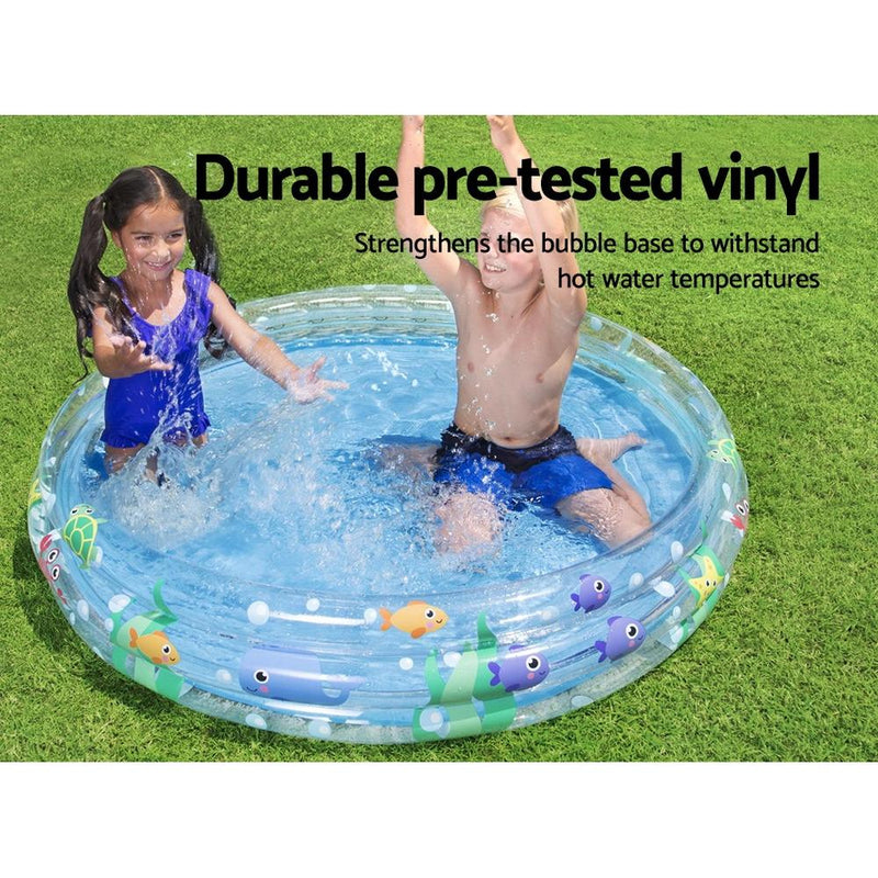 Bostin Life Bestway Swimming Pool Above Ground Play Kids Pools Inflatable Round Family Dropshipzone