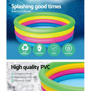 Bostin Life Bestway Inflatable Kids Pool Swimming Pools Round Family Dropshipzone