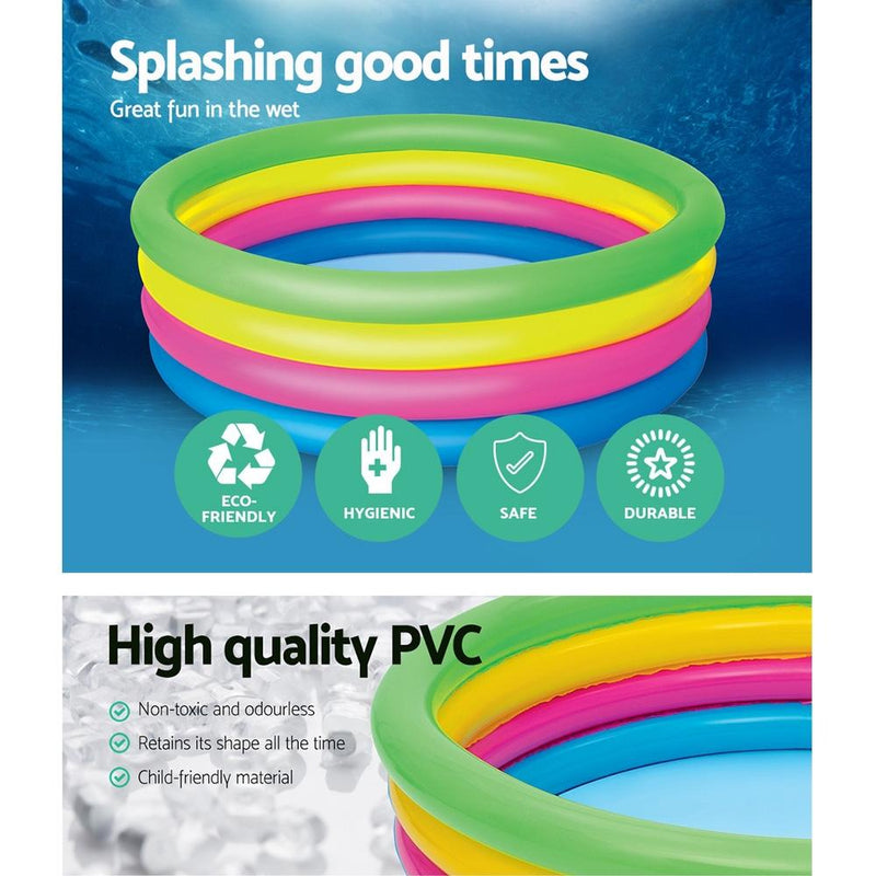 Bostin Life Bestway Inflatable Kids Pool Swimming Pools Round Family Dropshipzone