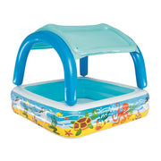 Bostin Life Bestway Inflatable Kids Pool Canopy Play Swimming Family Pools Dropshipzone
