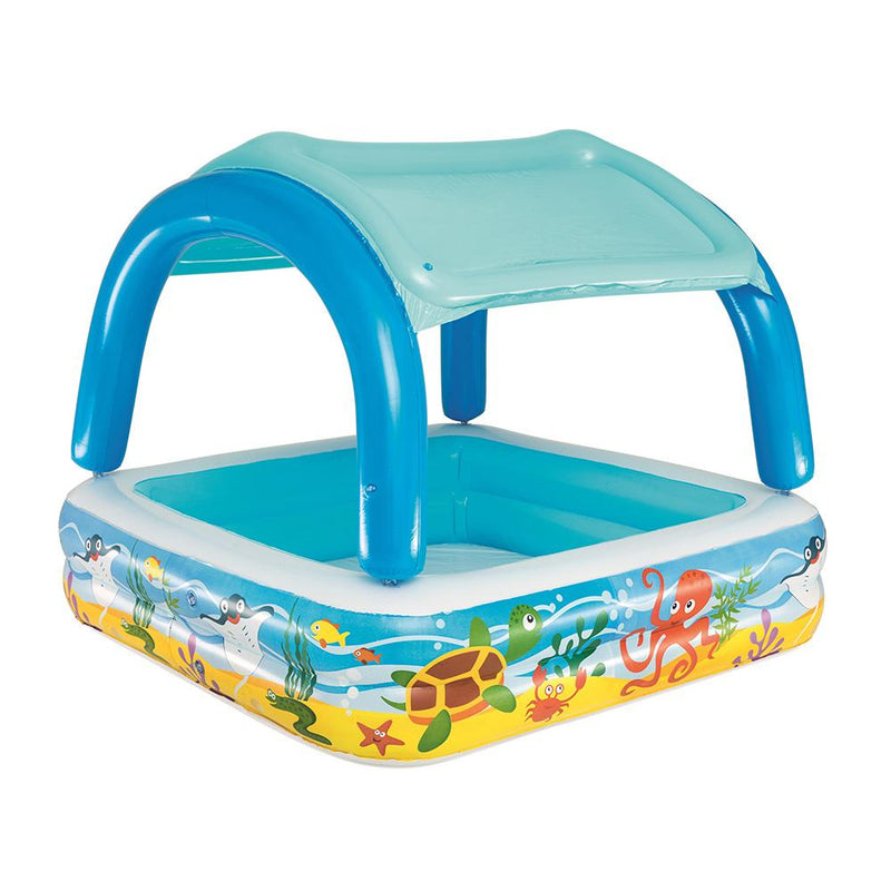 Bostin Life Bestway Inflatable Kids Pool Canopy Play Swimming Family Pools Dropshipzone