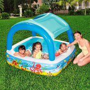 Bostin Life Bestway Inflatable Kids Pool Canopy Play Swimming Family Pools Dropshipzone