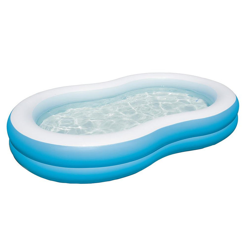 Bostin Life Bestway Inflatable Kids Pool Swimming Family Pools 2.62M X 1.57M 46Cm Dropshipzone