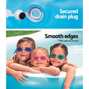 Bostin Life Bestway Inflatable Kids Pool Swimming Family Pools 2.62M X 1.57M 46Cm Dropshipzone