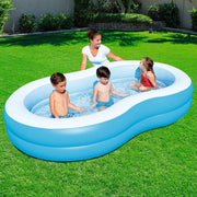 Bostin Life Bestway Inflatable Kids Pool Swimming Family Pools 2.62M X 1.57M 46Cm Dropshipzone