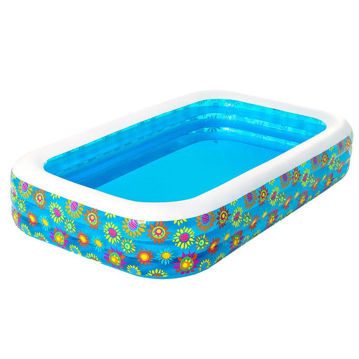 Bostin Life Bestway Inflatable Kids Play Pool Swimming Rectangular Family Pools Dropshipzone