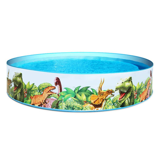 Bostin Life Swimming Pool Above Ground Kids Play Fun Inflatable Round Pools Home & Garden >