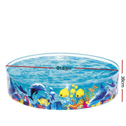 Bostin Life Bestway Swimming Pool Above Ground Kids Play Pools Inflatable Fun Odyssey Dropshipzone