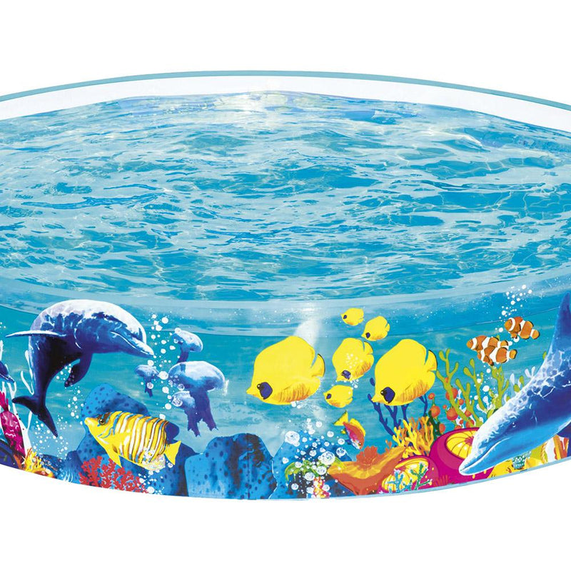 Bostin Life Bestway Swimming Pool Above Ground Kids Play Pools Inflatable Fun Odyssey Dropshipzone