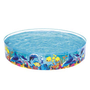 Bostin Life Bestway Swimming Pool Fun Odyssey Above Ground Kids Play Inflatable Round Pools