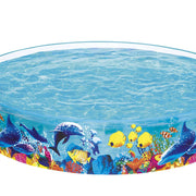 Bostin Life Bestway Swimming Pool Fun Odyssey Above Ground Kids Play Inflatable Round Pools