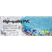 Bostin Life Bestway Swimming Pool Fun Odyssey Above Ground Kids Play Inflatable Round Pools