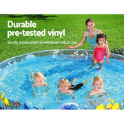 Bostin Life Bestway Swimming Pool Fun Odyssey Above Ground Kids Play Inflatable Round Pools